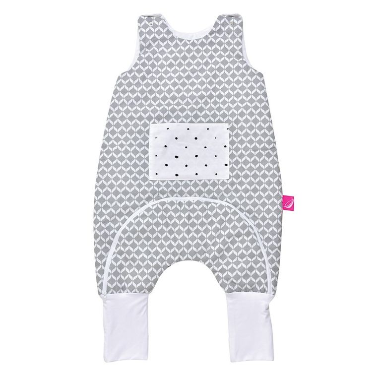 Motherhood, Classics Szary, śpiworek z kieszonką i nogawkami, ocieplany, TOG 2, 18m+