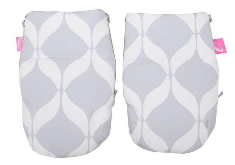 Motherhood, Classics Szary, wodoodporne mufki do wózka, 2 szt.