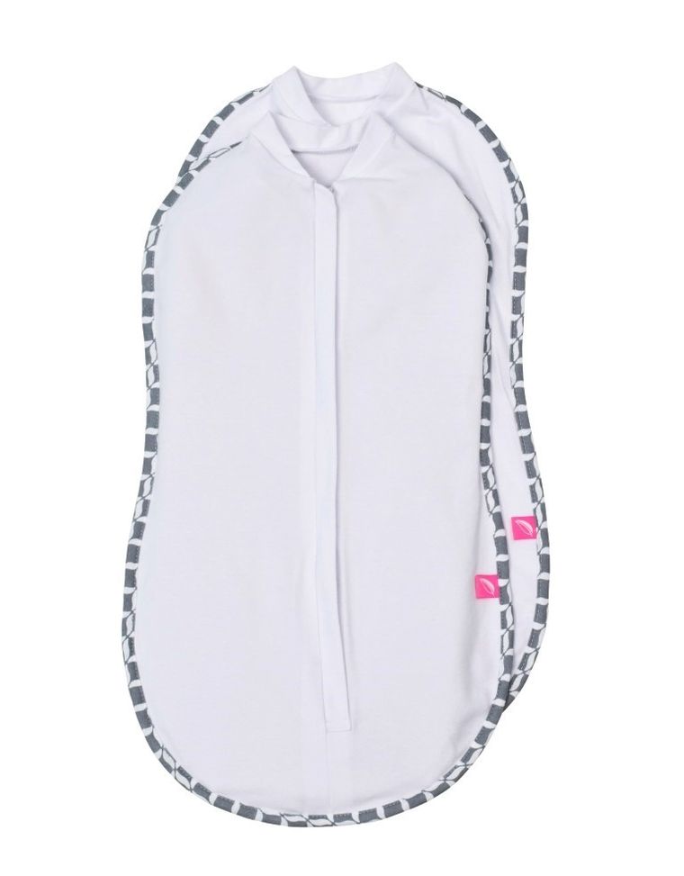 Motherhood, Classics Szary, Zip&Swaddle, otulacz, rozmiar 1, 2,5-5 kg, 2 szt.
