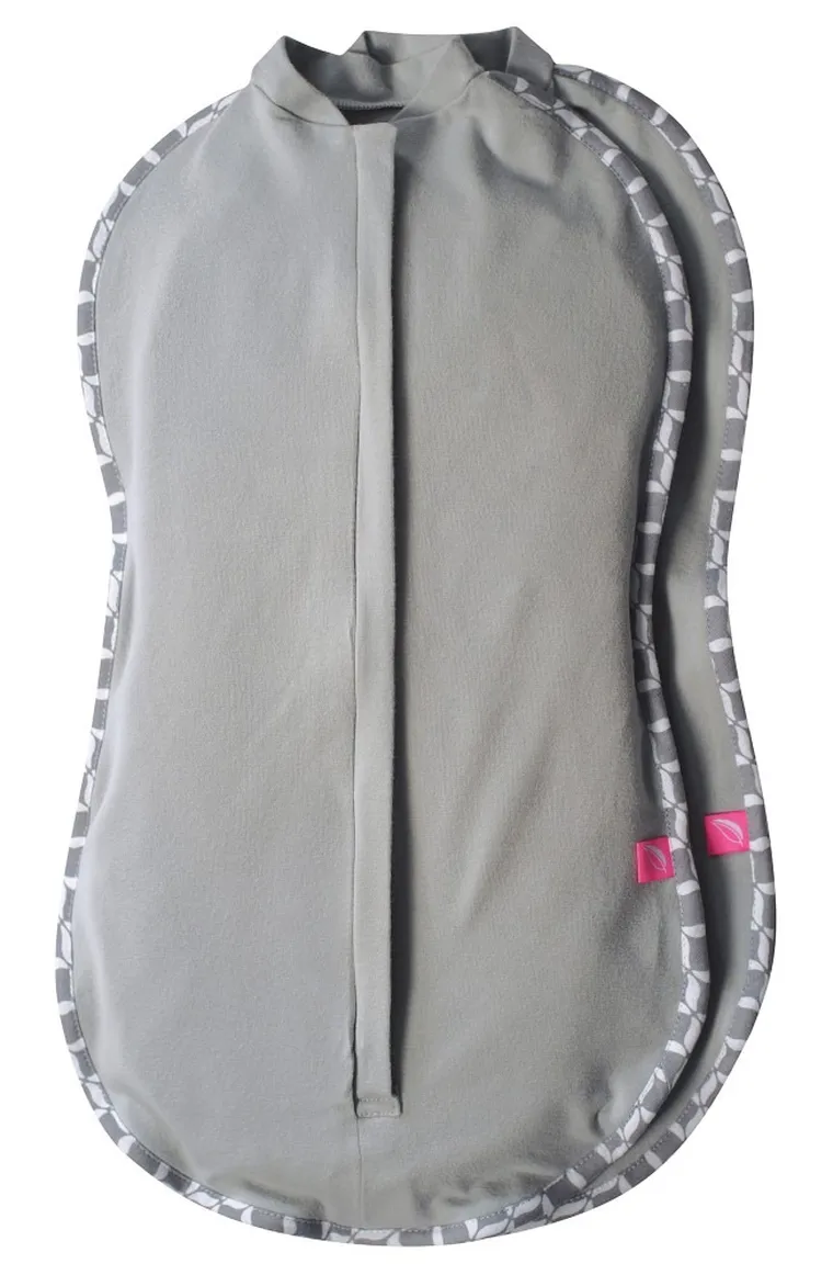 Motherhood, Classics Szary, Zip&Swaddle, otulak, rozmiar 1, 2,5-5 kg