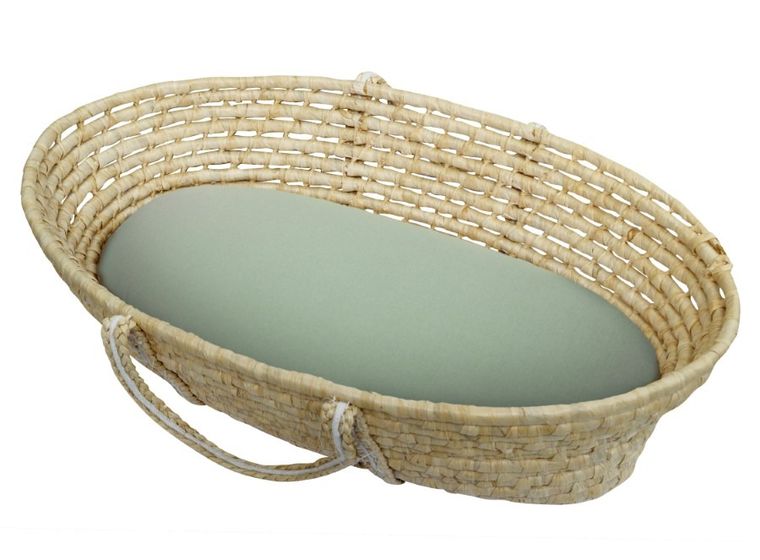 Motherhood, dżersejowe prześcieradło do gondoli, miętowy, 35-75 cm