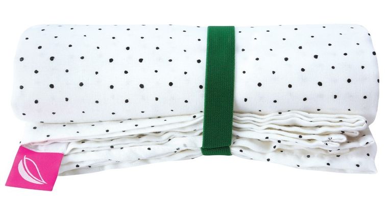 Motherhood, ECO Kropeczki Czarne, ręcznik plażowy, 100-175 cm