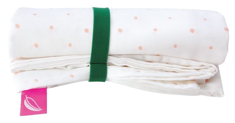 Motherhood, ECO Kropeczki Różowe, ręcznik plażowy, 100-175 cm