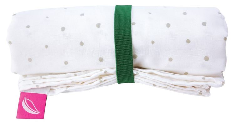 Motherhood, ECO Kropeczki Szare, ręcznik plażowy, 100-175 cm