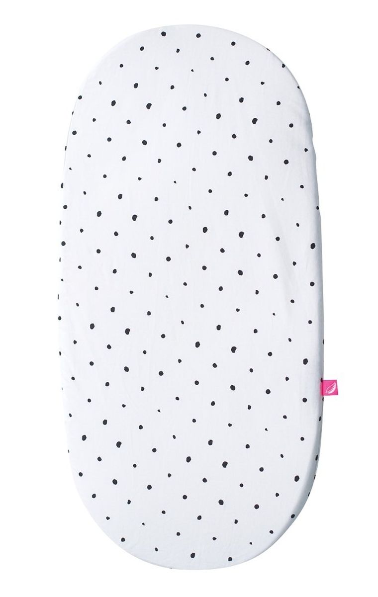 Motherhood, Kropeczki, prześcieradło do gondoli/kosza Mojżesza z gumką, 35-75 cm