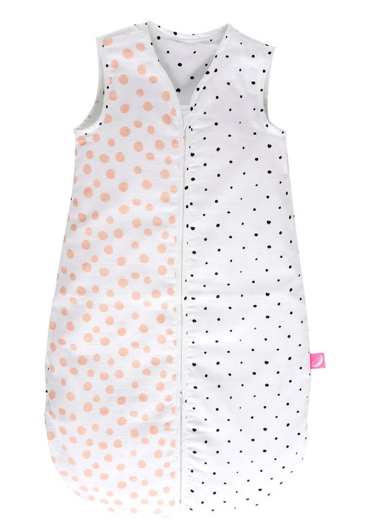 Motherhood, Kropy Różowe, śpiworek muślinowy, TOG 0.5, 0-6m