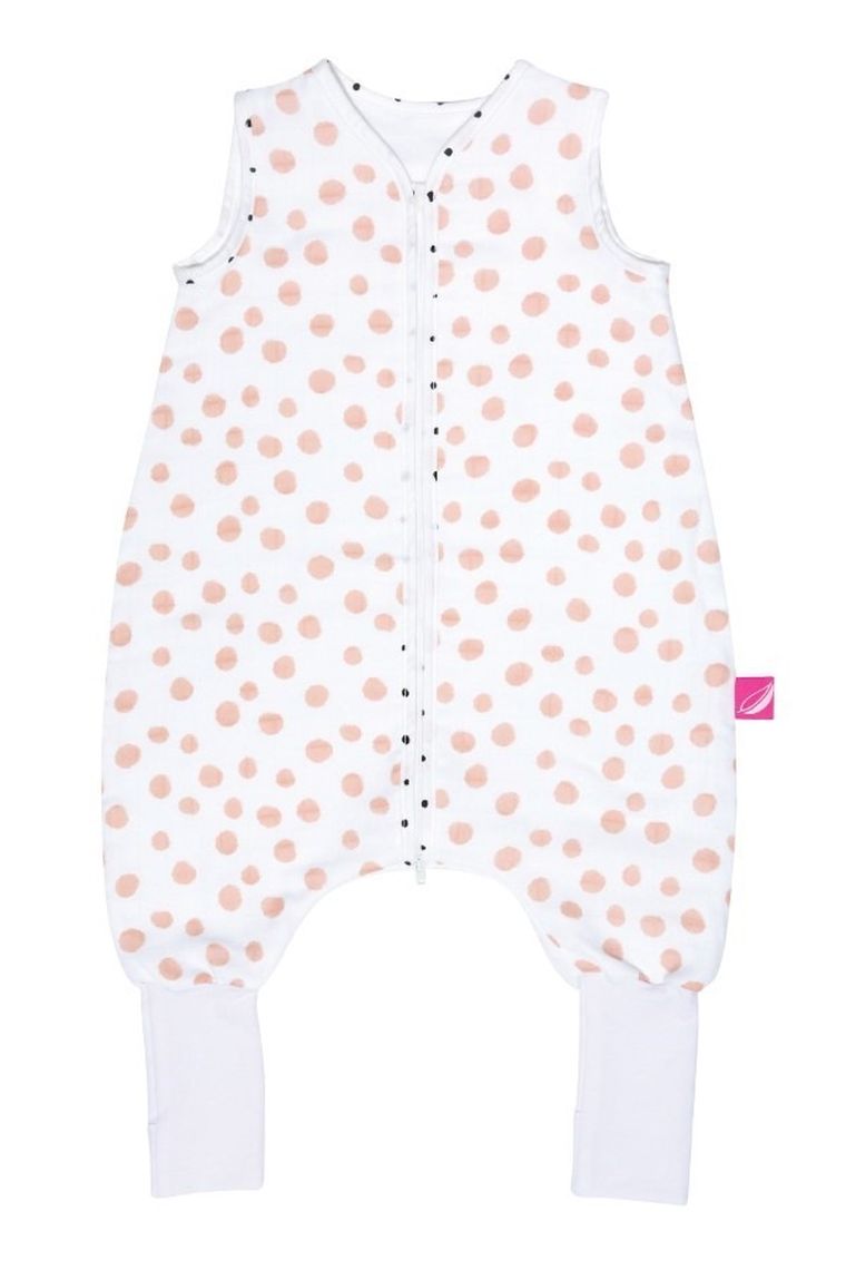 Motherhood, Kropy Różowe, śpiworek muślinowy z nogawkami, TOG 0.5, 18-30 m