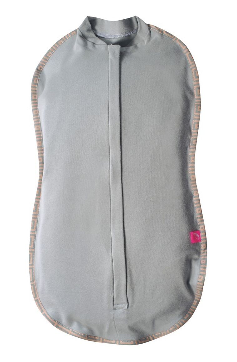 Motherhood, Kwadraty Różowe, Zip&Swaddle, otulak, rozmiar 1, 2,5-5 kg