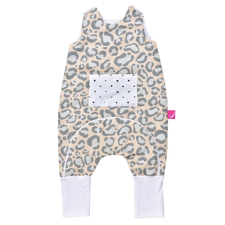 Motherhood, Ocelot Łososiowy, śpiworek z kieszonką i nogawkami, ocieplany, TOG 2, 12-18 m