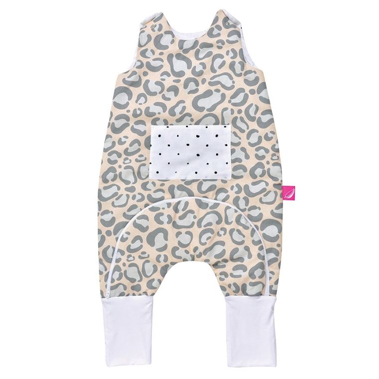 Motherhood, Ocelot Łososiowy, śpiworek z kieszonką i nogawkami, ocieplany, TOG 2, 18m+