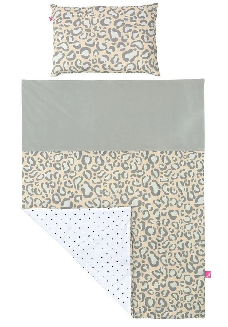 Motherhood, Ocelot Łososiowy, zestaw przedszkolaka, kołdra z z poduszką