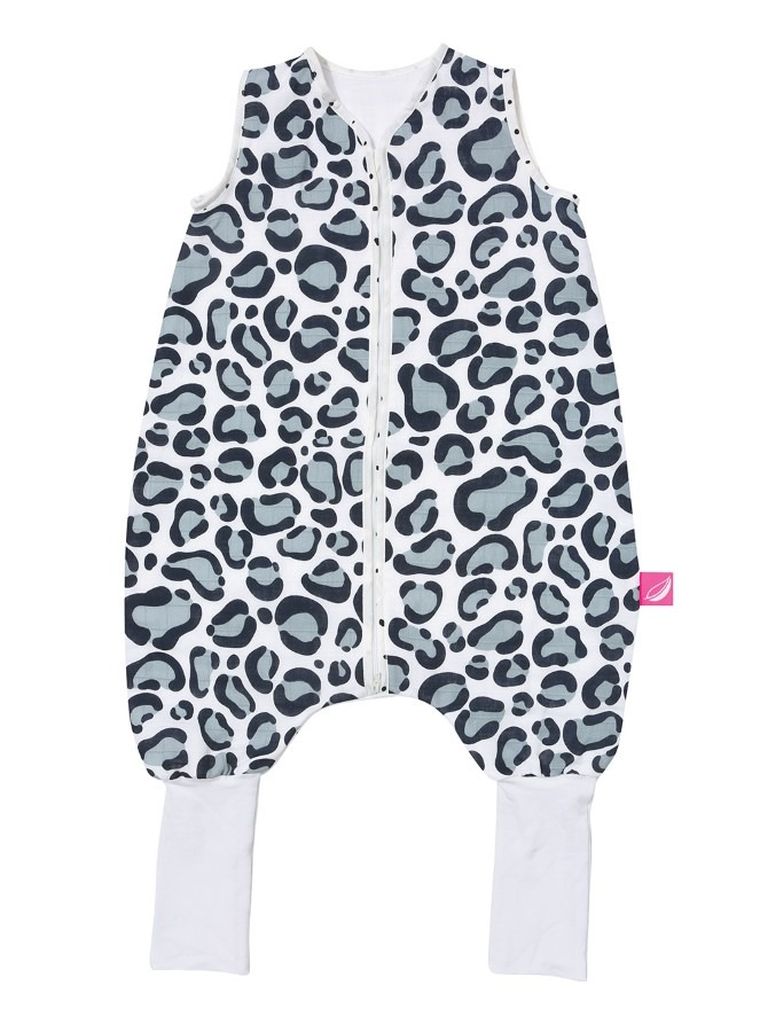 Motherhood, Ocelot Niebieski, śpiworek muślinowy z nogawkami, TOG 0.5, 12-18 m