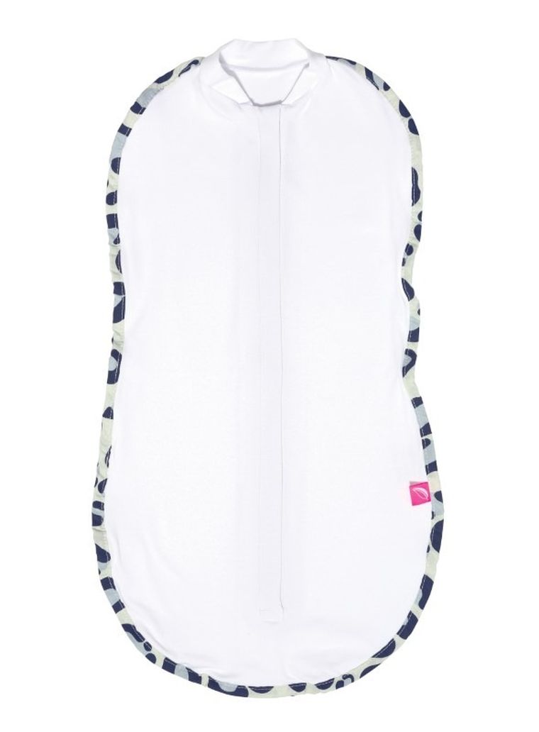 Motherhood, Ocelot Niebieski, Zip&Swaddle, otulacz, rozmiar 2, 5-8 kg