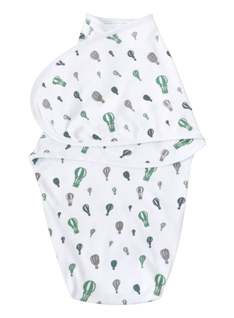 Motherhood, otulacz na rzep, miętowe baloniki