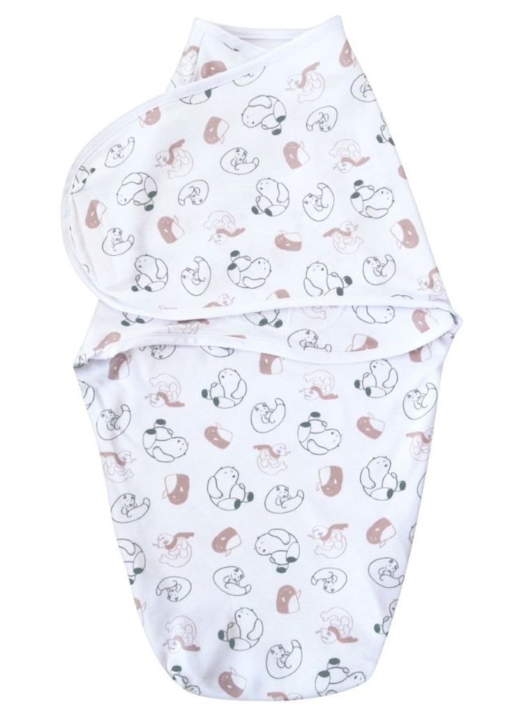 Motherhood, otulacz na rzep, różowe misie