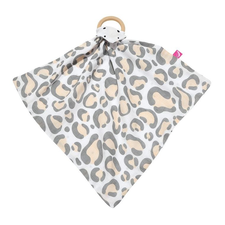 Motherhood, pieluszka z gryzakiem, ocelot łososiowy