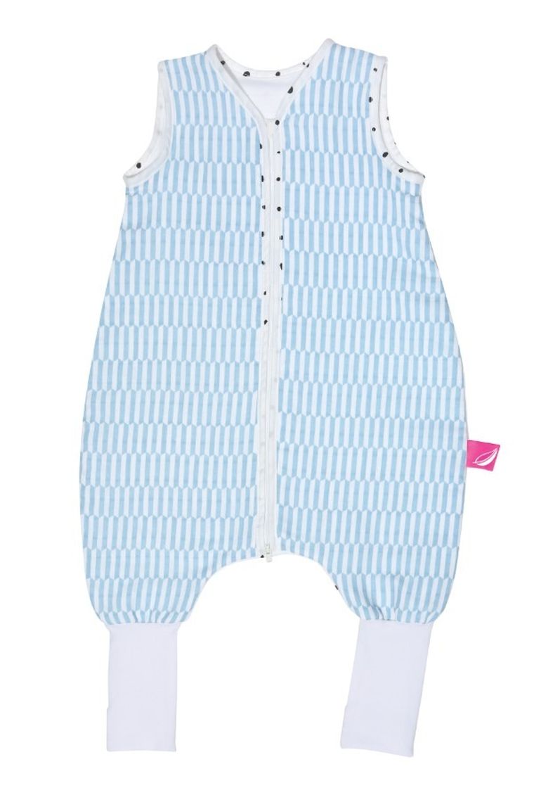 Motherhood, Płotek Niebieski, śpiworek muślinowy z nogawkami, TOG 0.5, 12-18 m