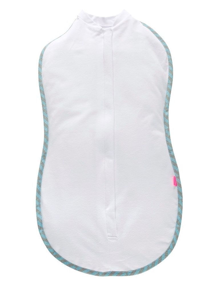 Motherhood, Płotek Niebieski, Zip&Swaddle, otulak, rozmiar 1, 2,5-5kg