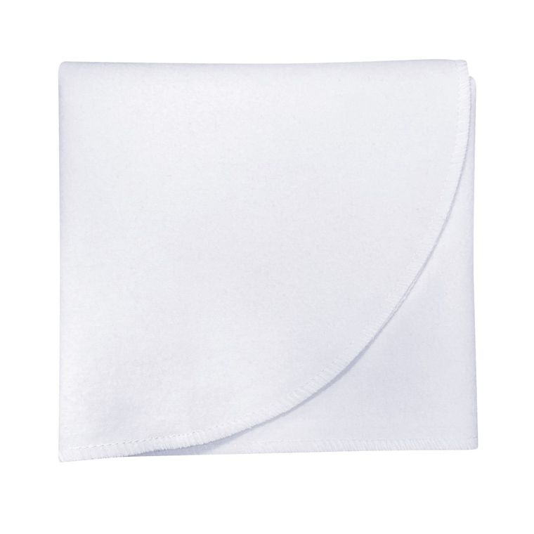 Motherhood, podkład bawełniany do gondoli/kosza Mojżesza z gumką, biały, 35-75cm