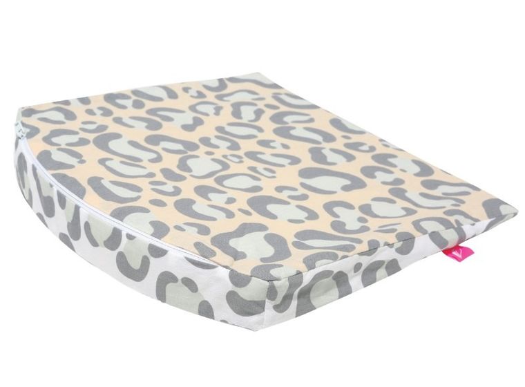 Motherhood, poduszka klin, mała, ocelot łososiowy