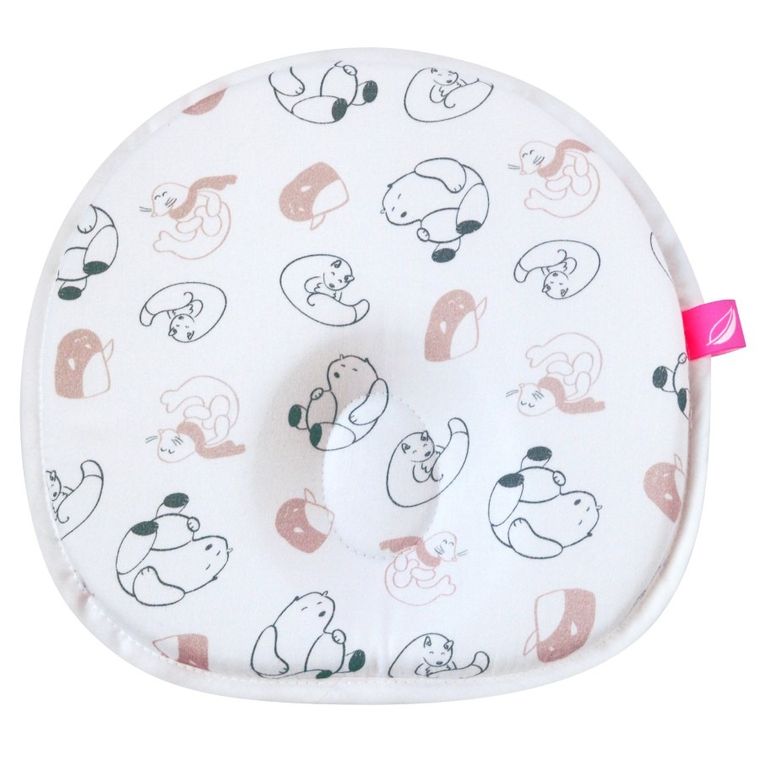 Motherhood, poduszka stabilizująca dla niemowląt, ergonomiczna, różowe misie