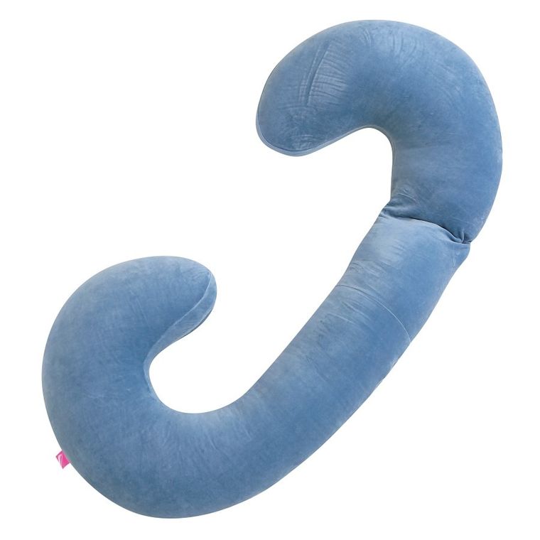 Motherhood, Premium, poszewka na poduszkę dla kobiet w ciąży i do karmienia, niebieska