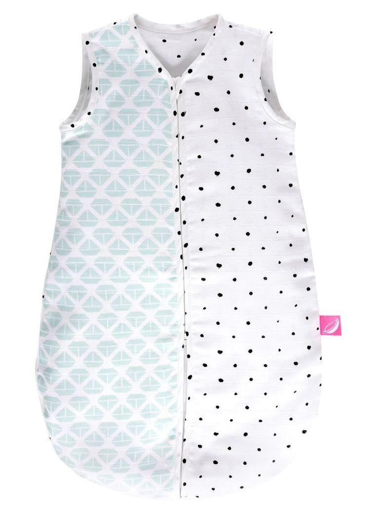 Motherhood, Statki Miętowe, śpiworek muślinowy, TOG 0.5, 0-6m