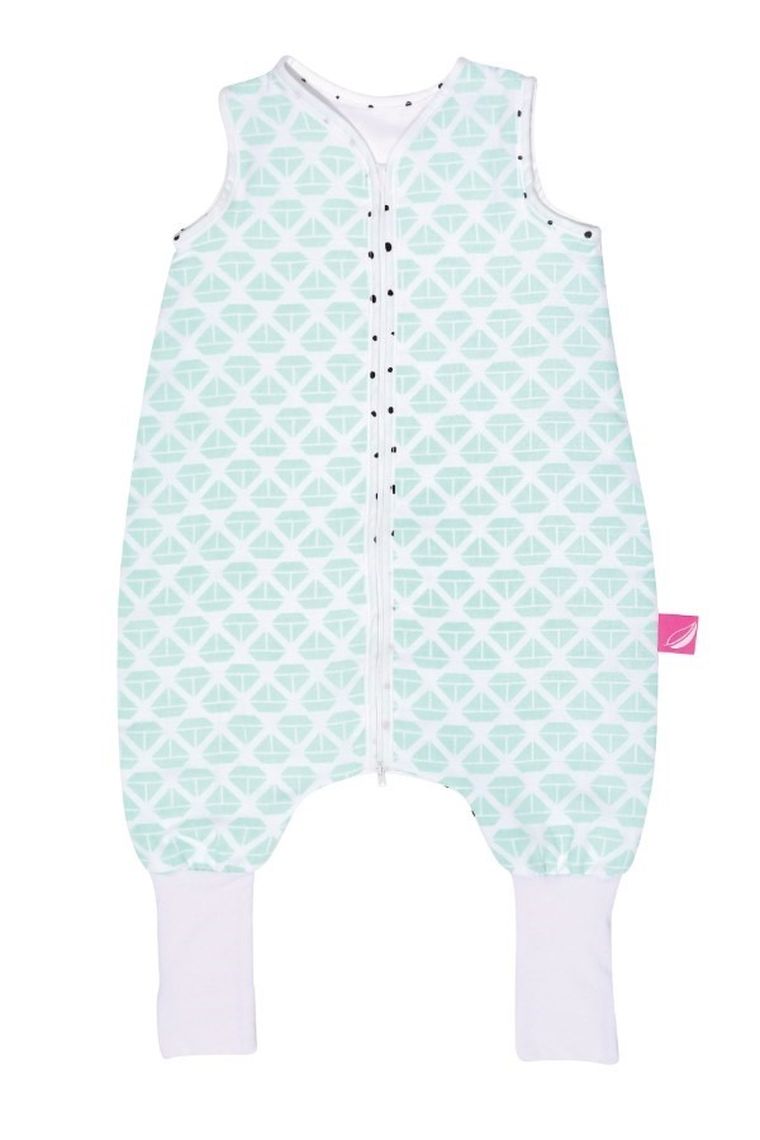 Motherhood, Statki Miętowe, śpiworek muślinowy z nogawkami, TOG 0.5, 18-30 m