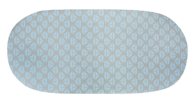 Motherhood, Statki Niebieskie, prześcieradło do gondoli/kosza Mojżesza z gumką, 35-75 cm