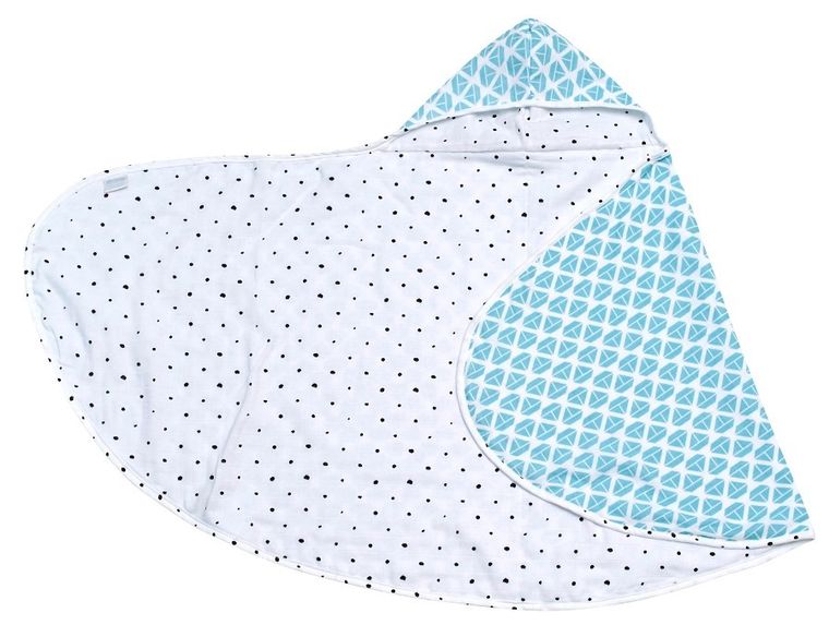 Motherhood, Statki Niebieskie, ręcznik niemowlęcy, muślinowy, 65-130 cm