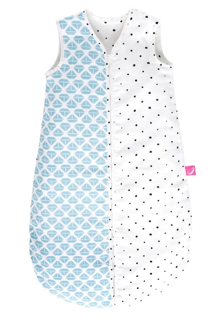 Motherhood, Statki Niebieskie, śpiworek muślinowy, TOG 0.5, 6-18m