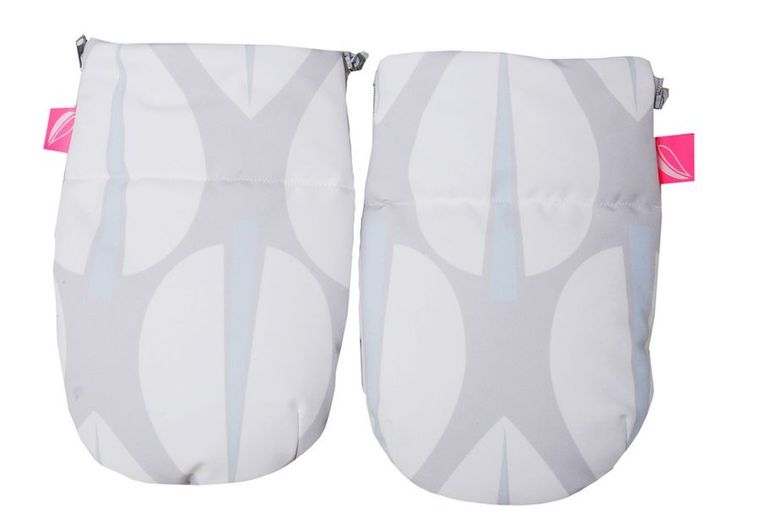 Motherhood, wodoodporne mufki do wózka, 2 szt, drzewka niebieskie