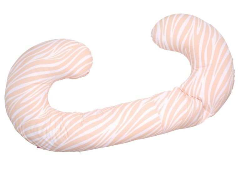 Motherhood, Zebra Łososiowa, poszewka na poduszkę dla kobiet w ciąży i do karmienia