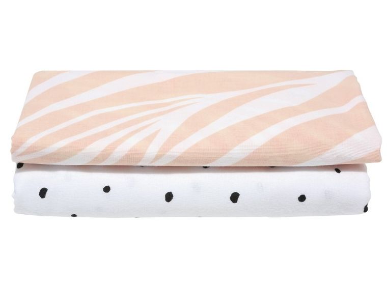 Motherhood, Zebra Łososiowa, Premium, pielucha, otulacz flanelowy, 80-120 cm, 2 szt.