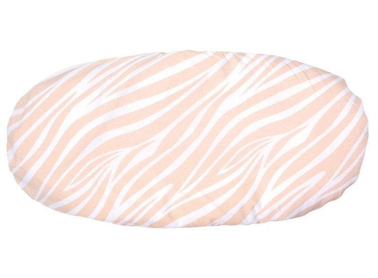 Motherhood, Zebra Łososiowa, prześcieradło do gondoli/kosza Mojżesza, 35-75 cm