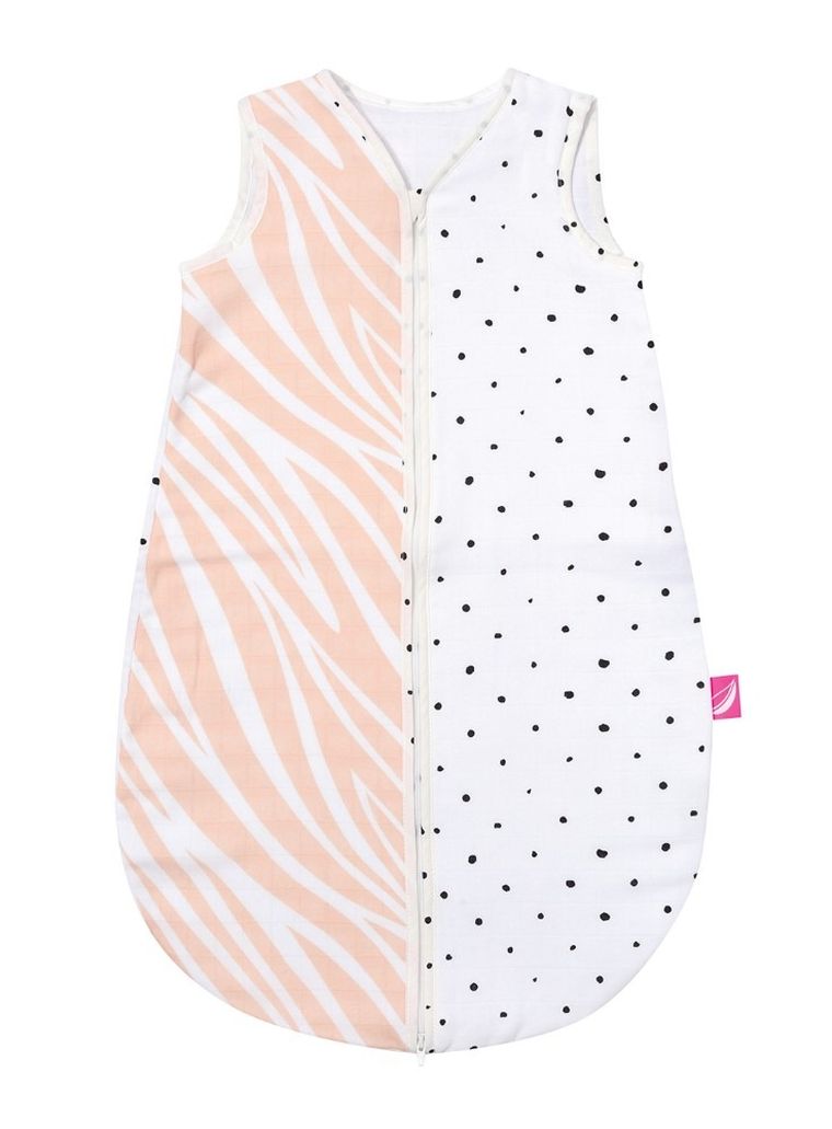 Motherhood, Zebra Łososiowa, śpiworek muślinowy, TOG 0.5, 0-6 m