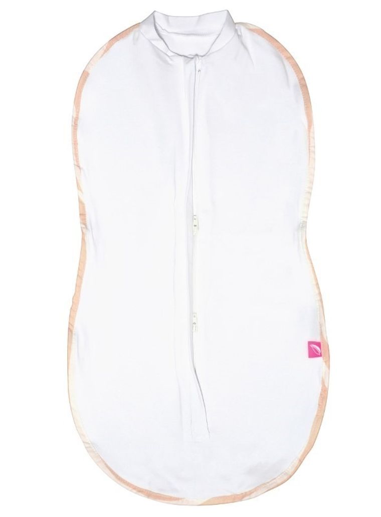 Motherhood, Zebra Łososiowa, Zip&Swaddle, otulacz, rozmiar 1, 2,5-5 kg, 2 szt.