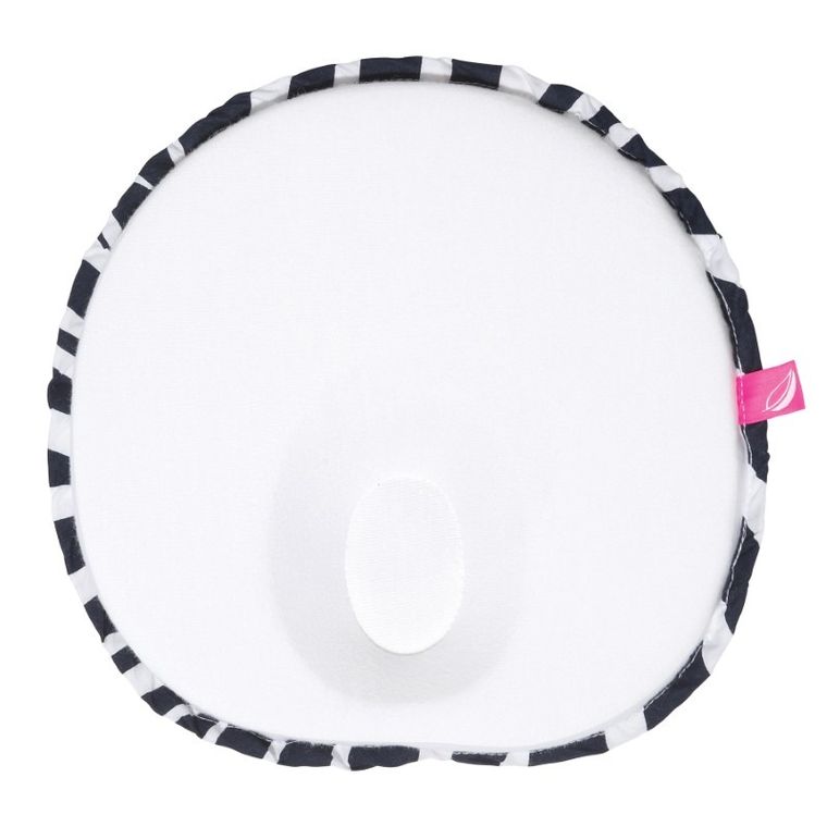 Motherhood, Zebra Niebieska, ergonomiczna poduszka stabilizująca dla niemowląt