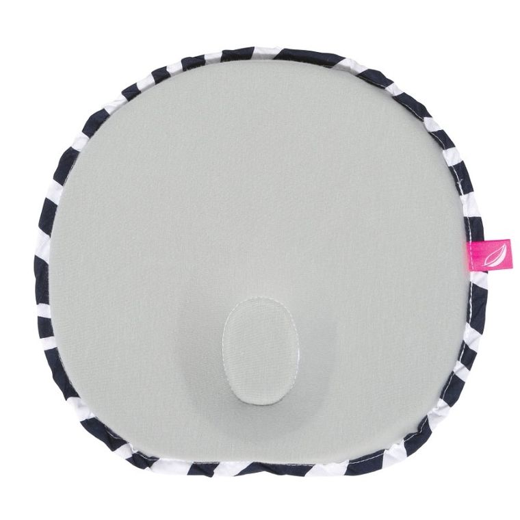 Motherhood, Zebra Niebieska, ergonomiczna poduszka stabilizująca dla niemowląt