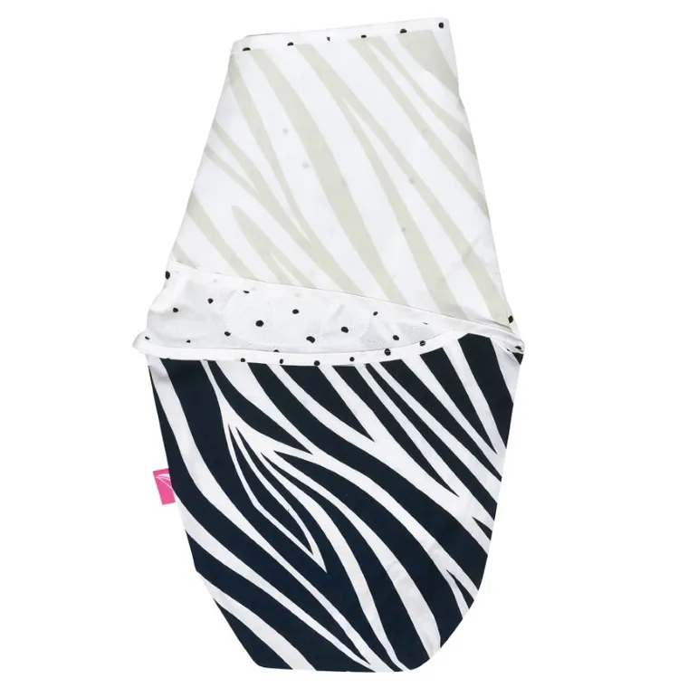 Motherhood, Zebra Niebieska, otulacz, śpiworek