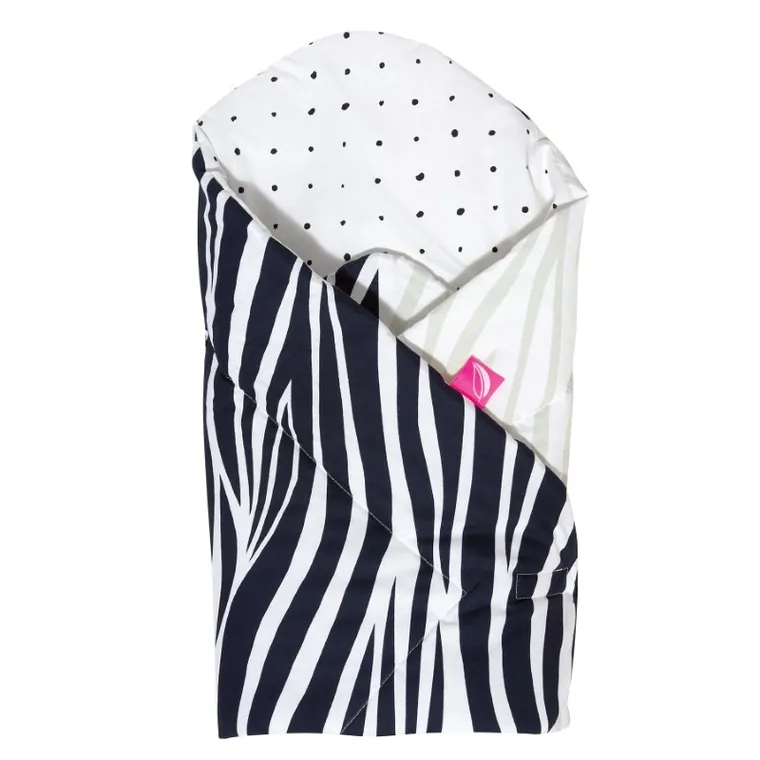 Motherhood, Zebra Niebieska, rożek z wkładem kokosowym