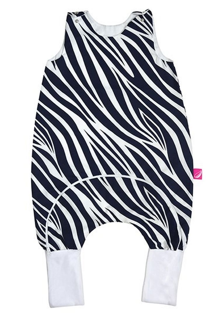 Motherhood, Zebra Niebieska, śpiworek letni z innowacyjnym zapięciem, TOG 1, 18-30m