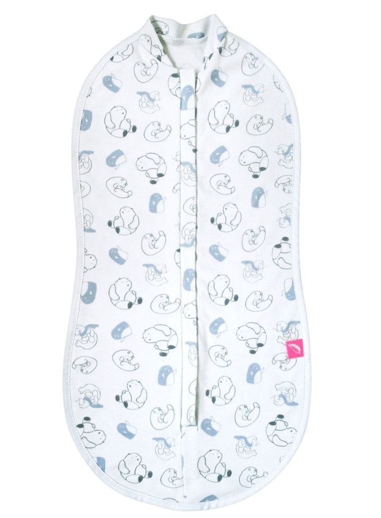Motherhood, Zip&Swaddle, otulacz, niebieskie misie, 2.5-5 kg