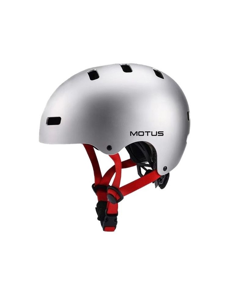 Motus, MD-107, kask rowerowy, rozmiar M, srebrny, MOTHAM30S
