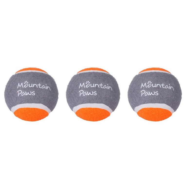 Mountain Paws, piłki tenisowe do miotacza piłek dla psa, 3 szt.