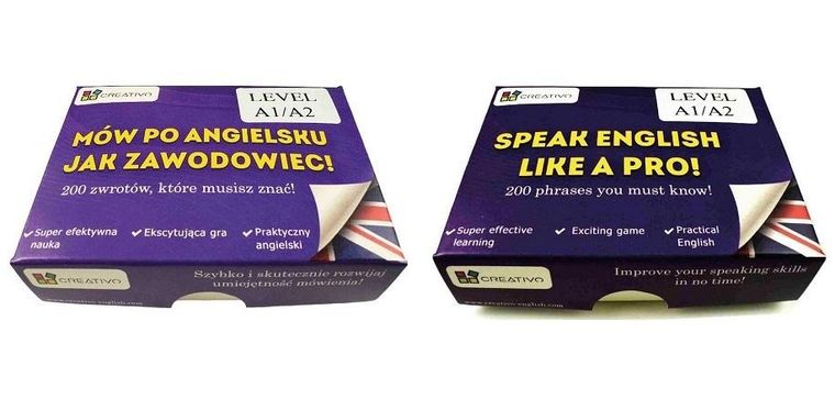 Mów po angielsku jak zawodowiec A1/A2. Creativo