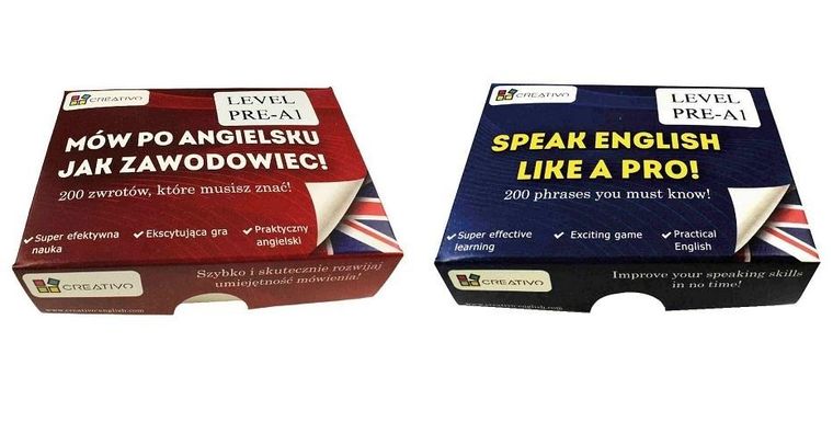 Mów po angielsku jak zawodowiec PRE-A1. Creativo