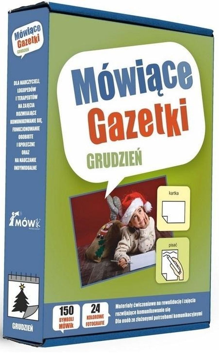Mówiące gazetki. Grudzień - pomoc dydaktyczna