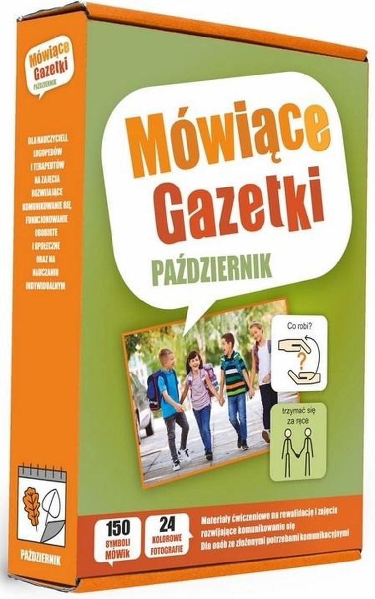 Mówiące Gazetki. Październik - pomoc dydaktyczna