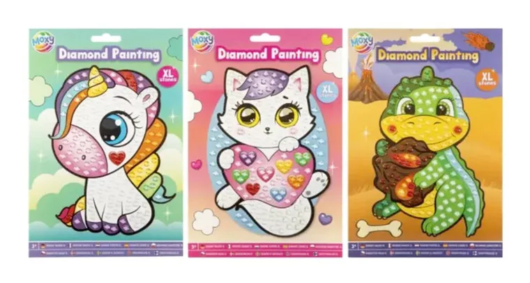 Moxy, Diamentowy obrazek, mozaika, 1 szt.